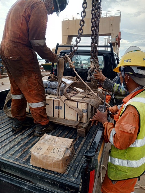 Marine Provision on AWB Falcon Photo